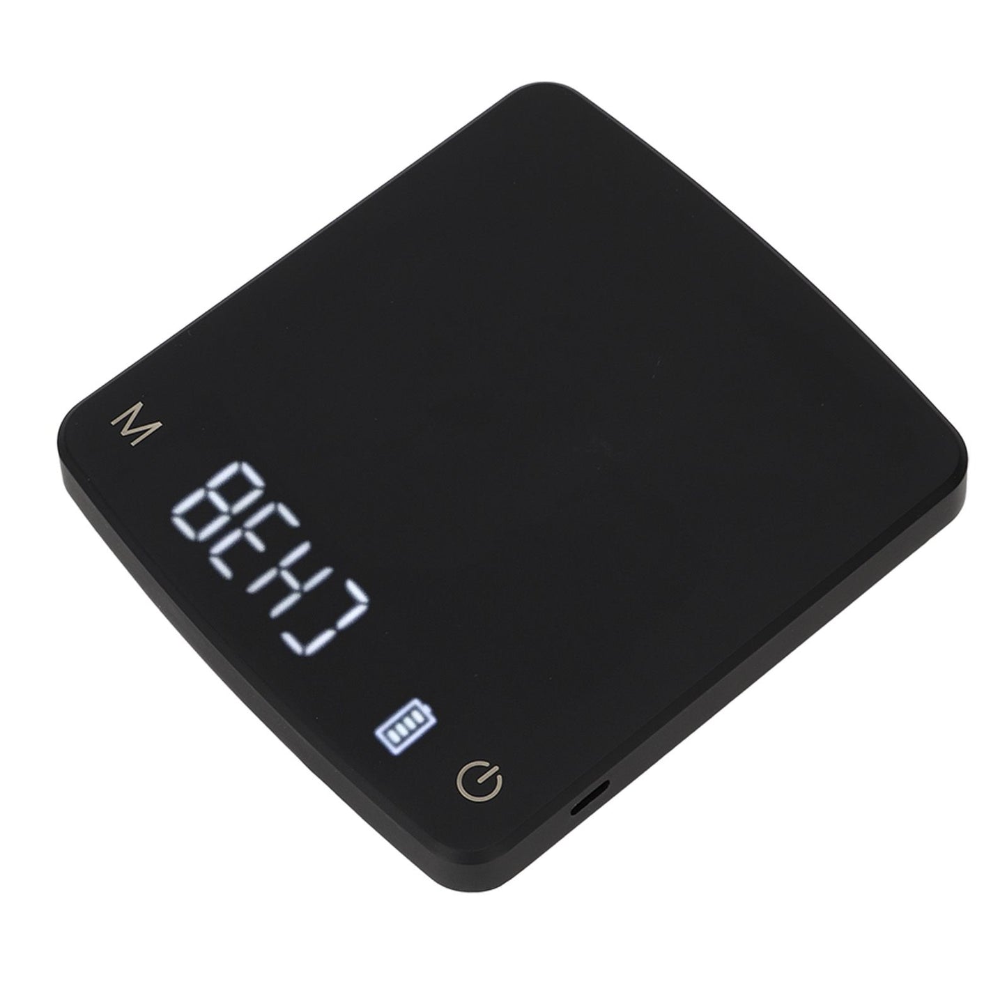 Tiny Coffee Scale Digital Drip Coffee Scale Rechargeable Automatic Timing Kitchen Food Scale 2kg/0.1g V1294-YM0521-3118230055111