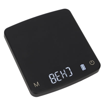 Tiny Coffee Scale Digital Drip Coffee Scale Rechargeable Automatic Timing Kitchen Food Scale 2kg/0.1g V1294-YM0521-3118230055111
