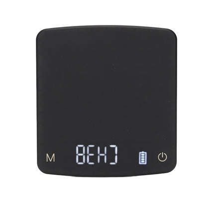 Tiny Coffee Scale Digital Drip Coffee Scale Rechargeable Automatic Timing Kitchen Food Scale 2kg/0.1g V1294-YM0521-3118230055111