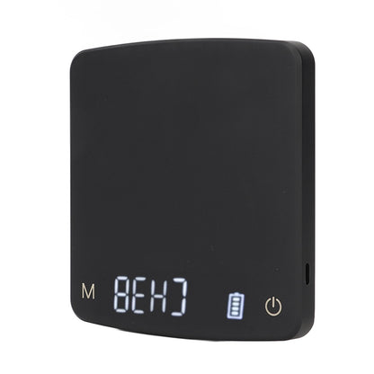 Tiny Coffee Scale Digital Drip Coffee Scale Rechargeable Automatic Timing Kitchen Food Scale 2kg/0.1g V1294-YM0521-3118230055111