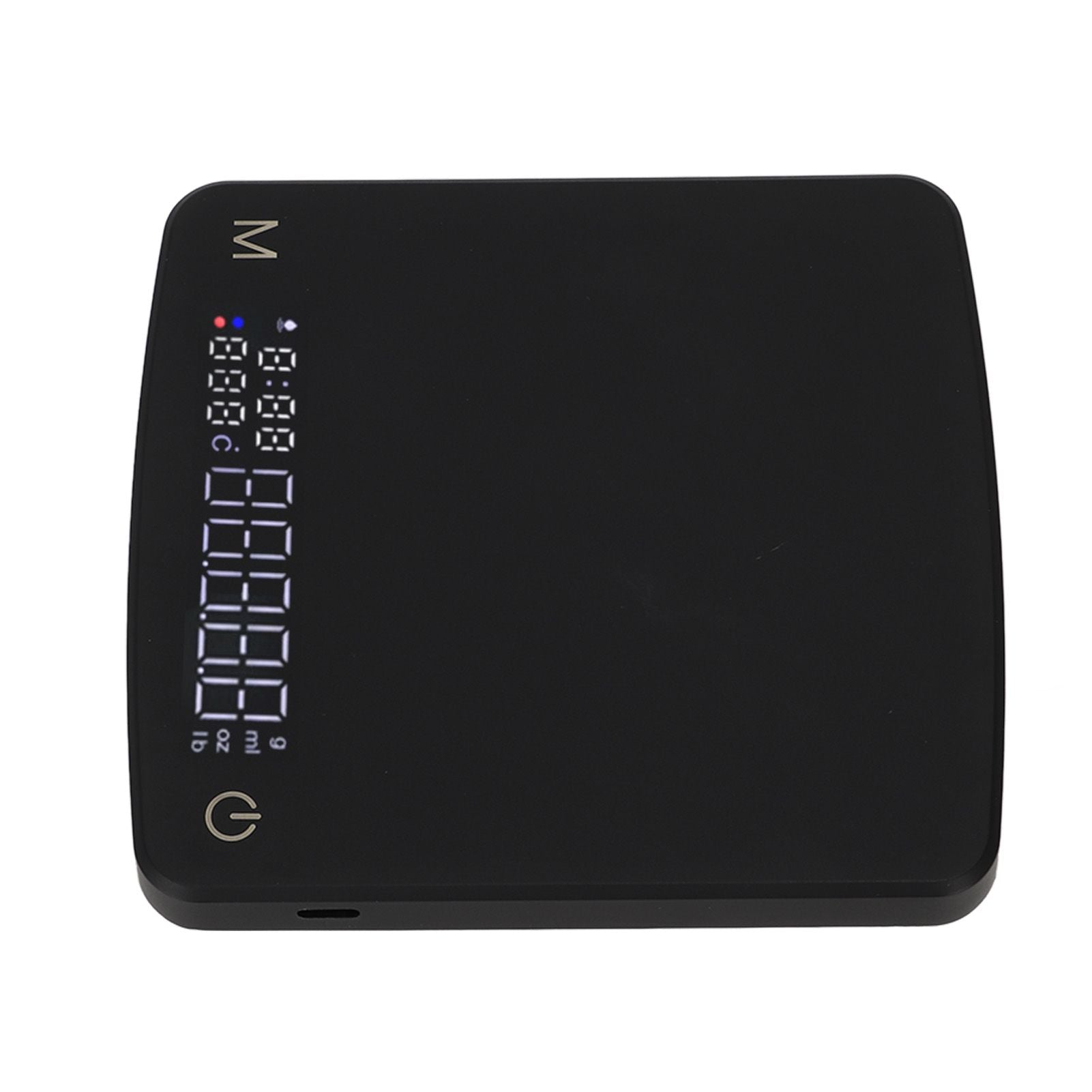 Tiny Coffee Scale Digital Drip Coffee Scale Rechargeable Automatic Timing Kitchen Food Scale 2kg/0.1g V1294-YM0521-3118230055111