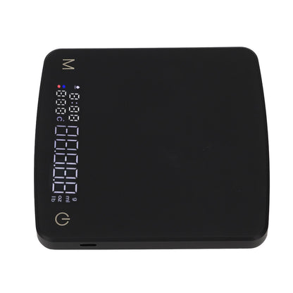Tiny Coffee Scale Digital Drip Coffee Scale Rechargeable Automatic Timing Kitchen Food Scale 2kg/0.1g V1294-YM0521-3118230055111