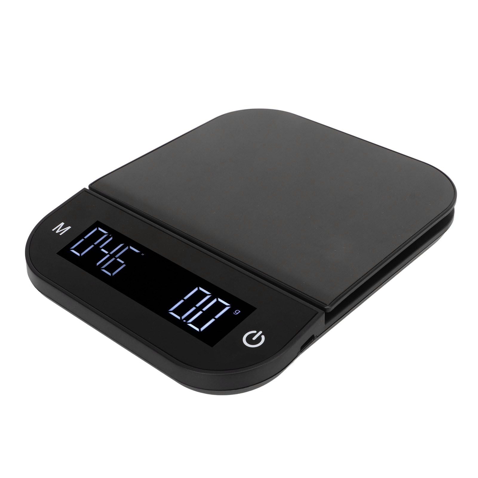 Digital Coffee Scale Waterproof 0.1g High Accuracy Manual Automatic Mini Portable Baking Scale with Timer 3kg V1294-YM0521-3118230056111