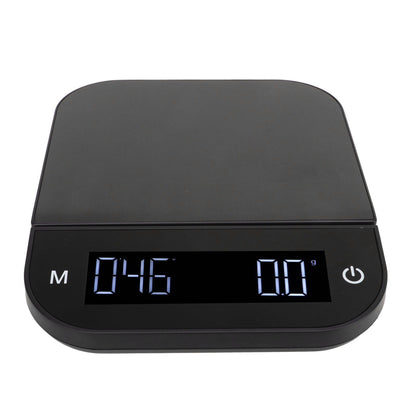 Digital Coffee Scale Waterproof 0.1g High Accuracy Manual Automatic Mini Portable Baking Scale with Timer 3kg V1294-YM0521-3118230056111
