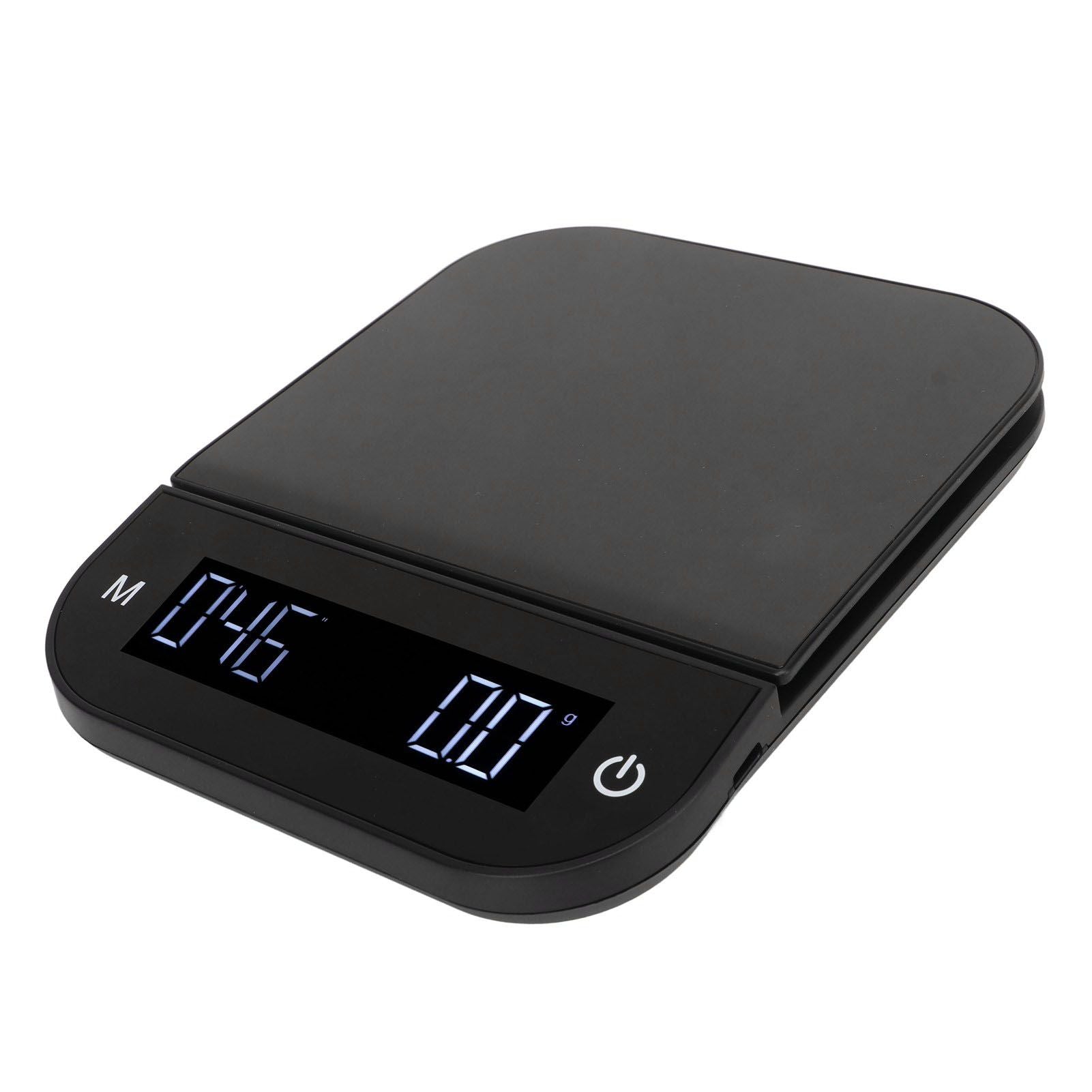 Digital Coffee Scale Waterproof 0.1g High Accuracy Manual Automatic Mini Portable Baking Scale with Timer 3kg V1294-YM0521-3118230056111
