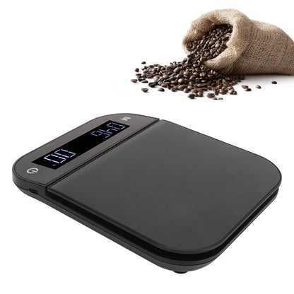 Digital Coffee Scale Waterproof 0.1g High Accuracy Manual Automatic Mini Portable Baking Scale with Timer 3kg V1294-YM0521-3118230056111