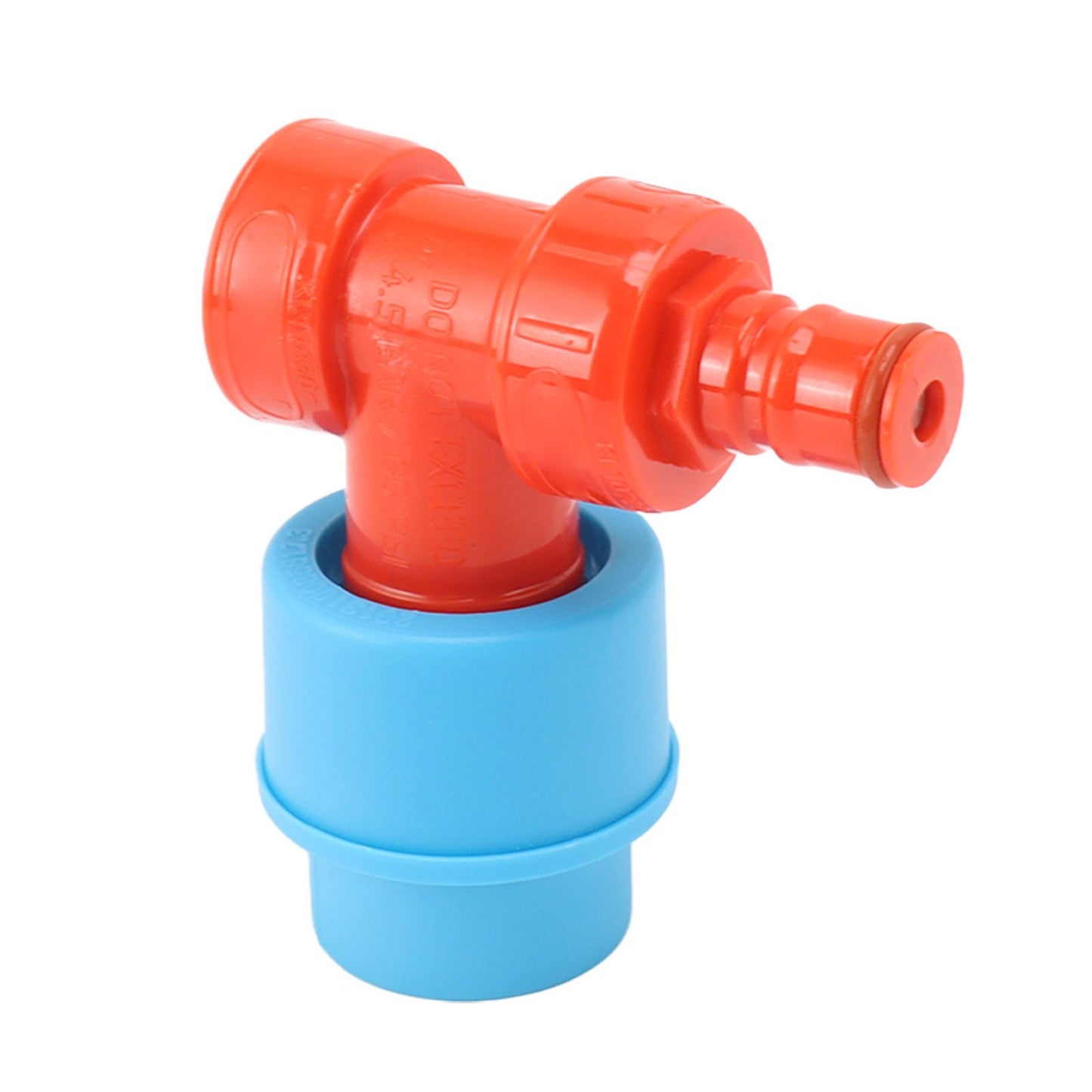 Beer Tee Adapter Plastic Chemical Resistance 3 Way Carbonation Cap for Carbonated Drinks Soft Drinks V1294-YM0521-3118230058511