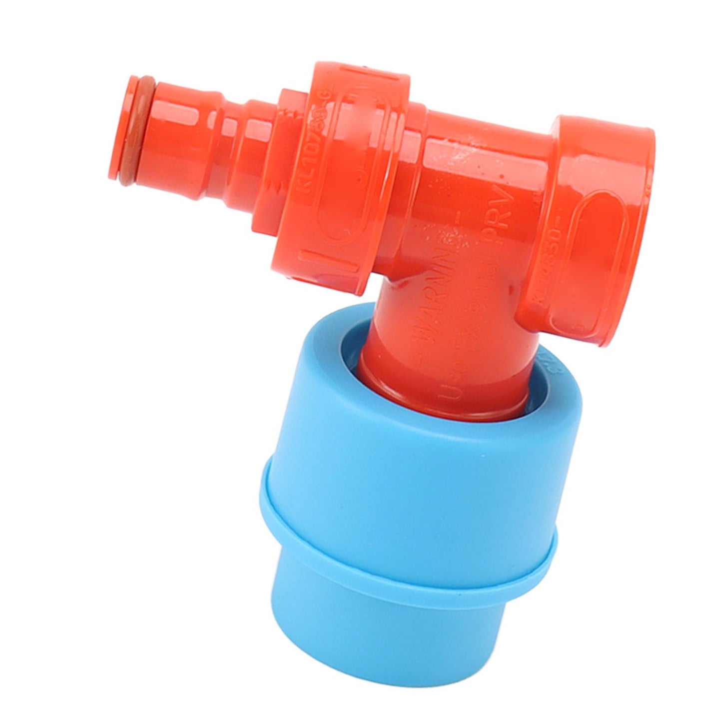 Beer Tee Adapter Plastic Chemical Resistance 3 Way Carbonation Cap for Carbonated Drinks Soft Drinks V1294-YM0521-3118230058511