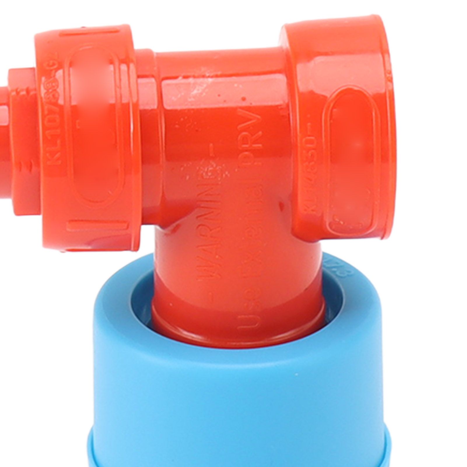 Beer Tee Adapter Plastic Chemical Resistance 3 Way Carbonation Cap for Carbonated Drinks Soft Drinks V1294-YM0521-3118230058511