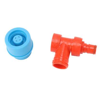 Beer Tee Adapter Plastic Chemical Resistance 3 Way Carbonation Cap for Carbonated Drinks Soft Drinks V1294-YM0521-3118230058511