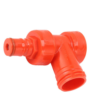 Beer Tee Adapter Plastic Chemical Resistance 3 Way Carbonation Cap for Carbonated Drinks Soft Drinks V1294-YM0521-3118230058511