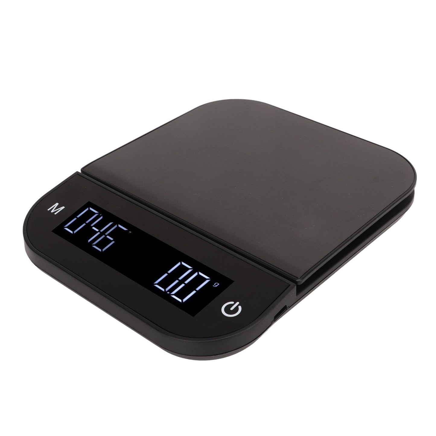 Electric Kitchen Food Scale English Version Peeling PC Function Waterproof Timing Flat Coffee Weighing Scale V1294-YM0521-3118230058611