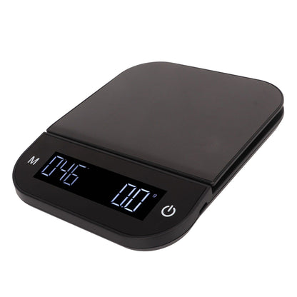 Electric Kitchen Food Scale English Version Peeling PC Function Waterproof Timing Flat Coffee Weighing Scale V1294-YM0521-3118230058611