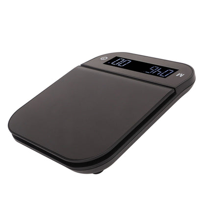 Electric Kitchen Food Scale English Version Peeling PC Function Waterproof Timing Flat Coffee Weighing Scale V1294-YM0521-3118230058611