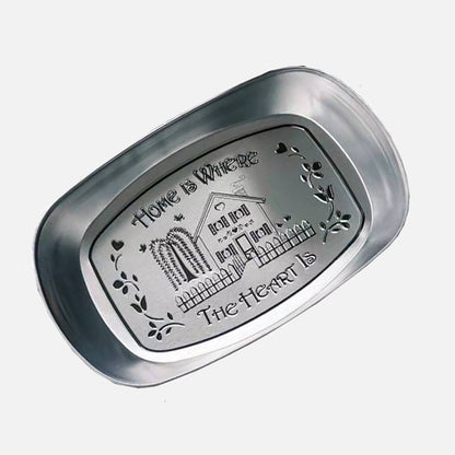 Camping Tinplate Outdoor Dinner Plate Multifunctional Kitchenware European Cutlery Portable Picnic Bowl V1294-YM0521-3118230060613