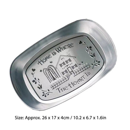 Camping Tinplate Outdoor Dinner Plate Multifunctional Kitchenware European Cutlery Portable Picnic Bowl V1294-YM0521-3118230060613