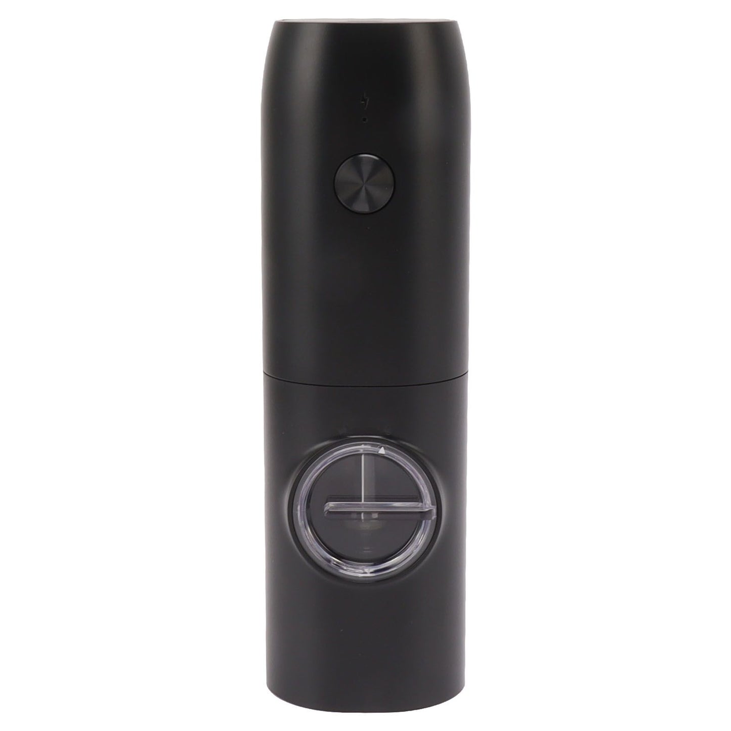 Electric Pepper Grinder Adjustable Coarseness USB Rechargeable Automatic Salt Mill with LED Light for Herb V1294-YM0521-3118230066311