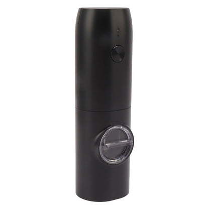 Electric Pepper Grinder Adjustable Coarseness USB Rechargeable Automatic Salt Mill with LED Light for Herb V1294-YM0521-3118230066311
