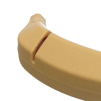 Knife Sharpener 2 Slot Kitchen Knives Sharpen Blade Sharpening Tool Banana Design Decor Yellow Standard V1294-YM0521-3118230067711