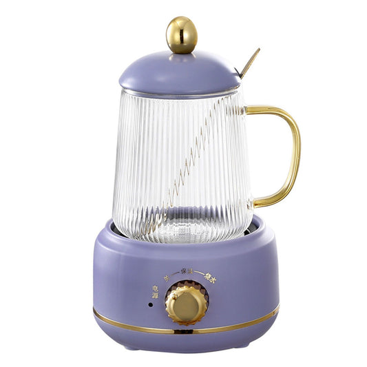 Portable Electric Kettle Stew Cup 450ML Health Cup Mini Slow Cooker Kettle Office Flower Teapot Split Tea V1294-YM0521-3118230067812