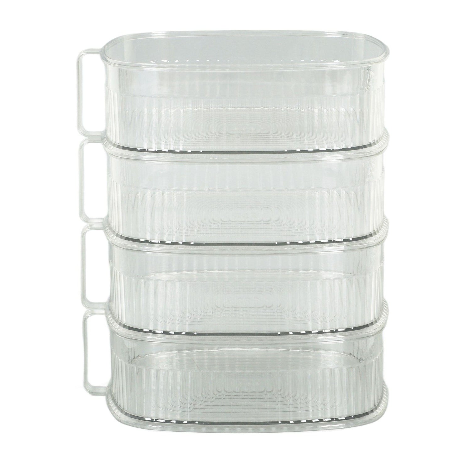 Transparent Dish Dust Cover Dustproof Multi Layer Dish Cover Multifunctional Food Cover 4 Layer V1294-YM0521-3118230076512
