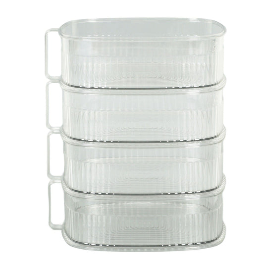 Transparent Dish Dust Cover Dustproof Multi Layer Dish Cover Multifunctional Food Cover 4 Layer V1294-YM0521-3118230076512