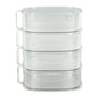 Transparent Dish Dust Cover Dustproof Multi Layer Dish Cover Multifunctional Food Cover 4 Layer V1294-YM0521-3118230076512