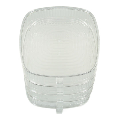 Transparent Dish Dust Cover Dustproof Multi Layer Dish Cover Multifunctional Food Cover 4 Layer V1294-YM0521-3118230076512