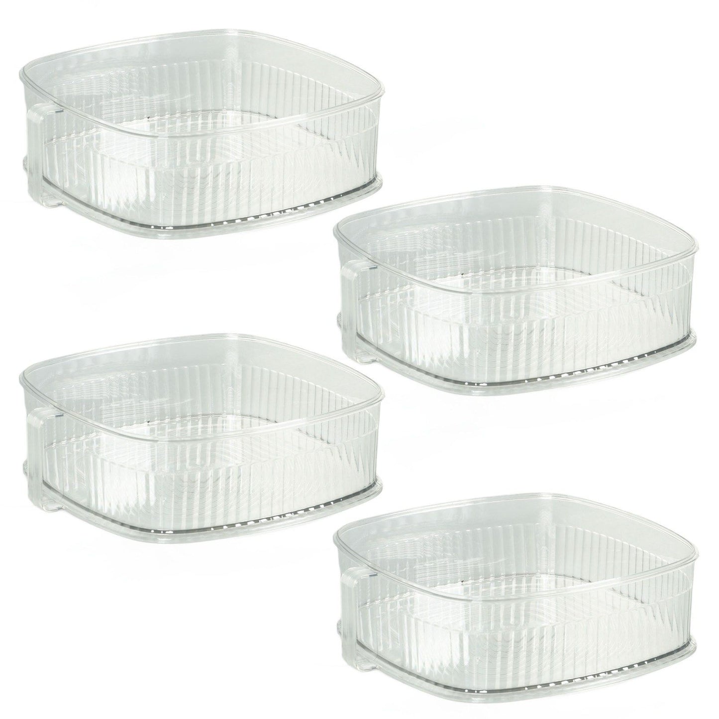 Transparent Dish Dust Cover Dustproof Multi Layer Dish Cover Multifunctional Food Cover 4 Layer V1294-YM0521-3118230076512