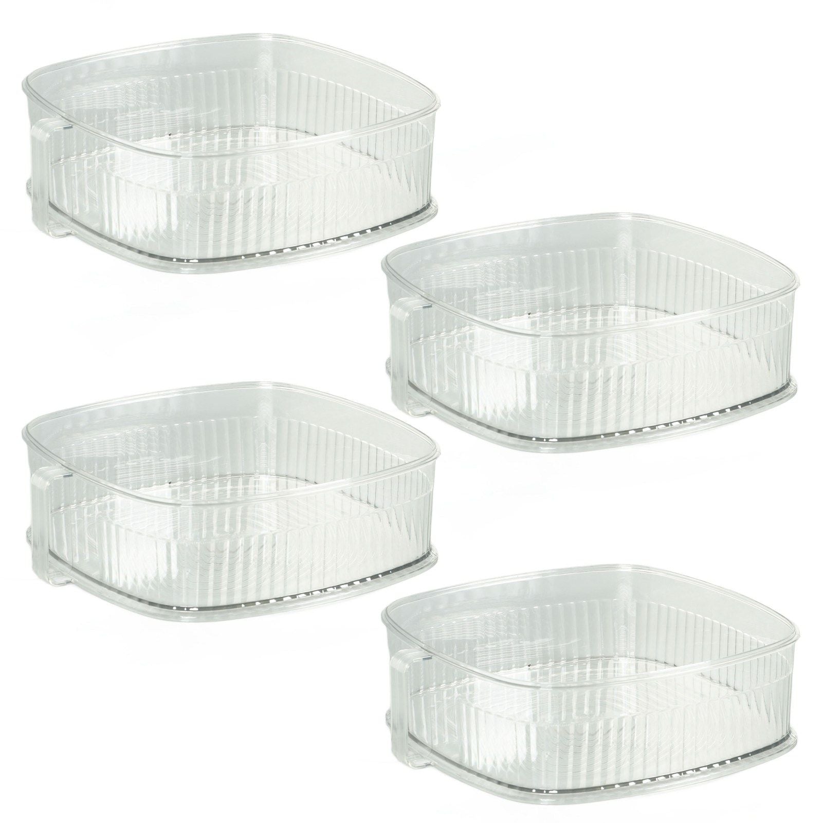 Transparent Dish Dust Cover Dustproof Multi Layer Dish Cover Multifunctional Food Cover 4 Layer V1294-YM0521-3118230076512