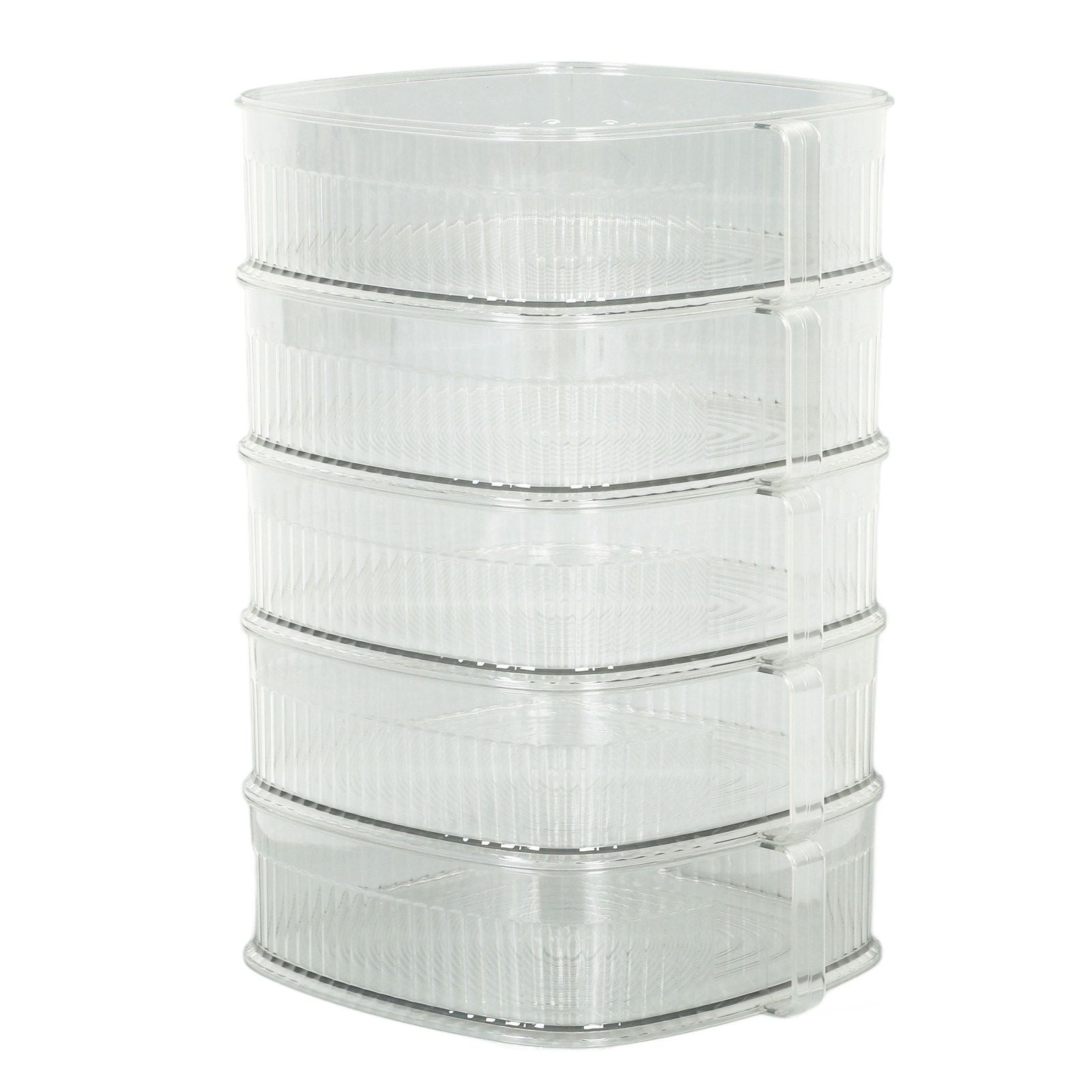 Transparent Dish Dust Cover Dustproof Multi Layer Dish Cover Multifunctional Food Cover 5 Layer V1294-YM0521-3118230076513