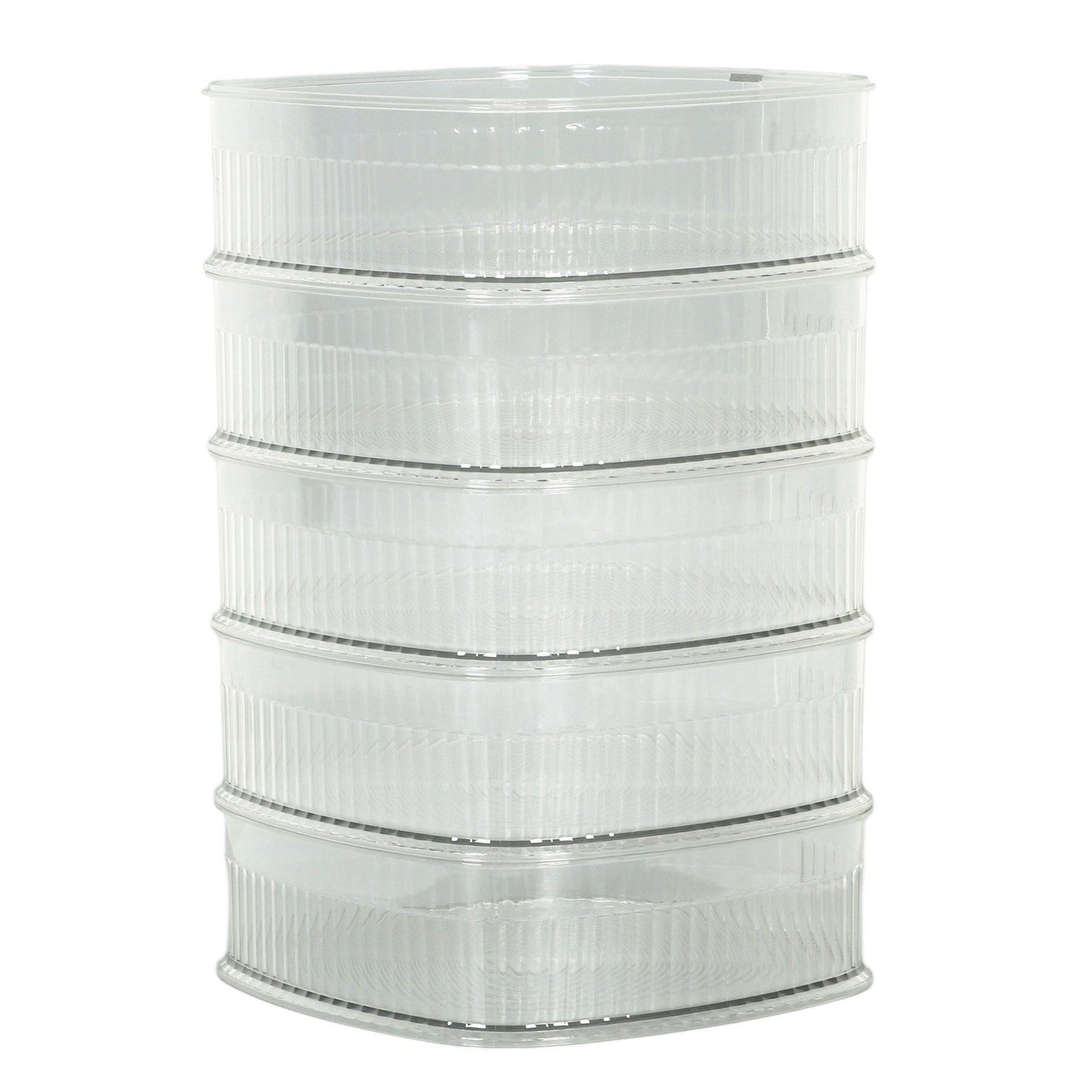 Transparent Dish Dust Cover Dustproof Multi Layer Dish Cover Multifunctional Food Cover 5 Layer V1294-YM0521-3118230076513