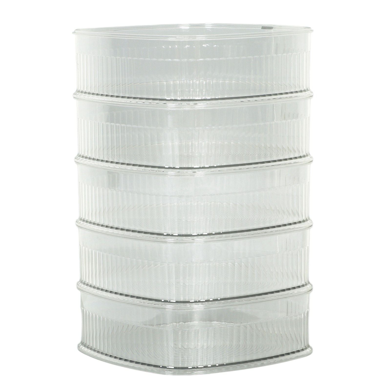 Transparent Dish Dust Cover Dustproof Multi Layer Dish Cover Multifunctional Food Cover 5 Layer V1294-YM0521-3118230076513