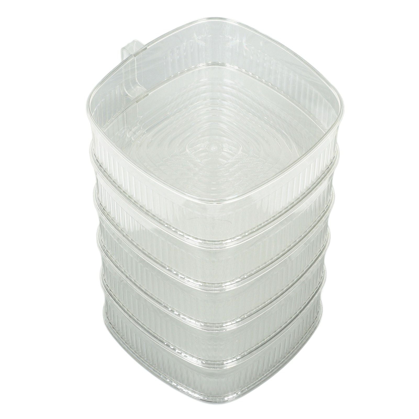 Transparent Dish Dust Cover Dustproof Multi Layer Dish Cover Multifunctional Food Cover 5 Layer V1294-YM0521-3118230076513
