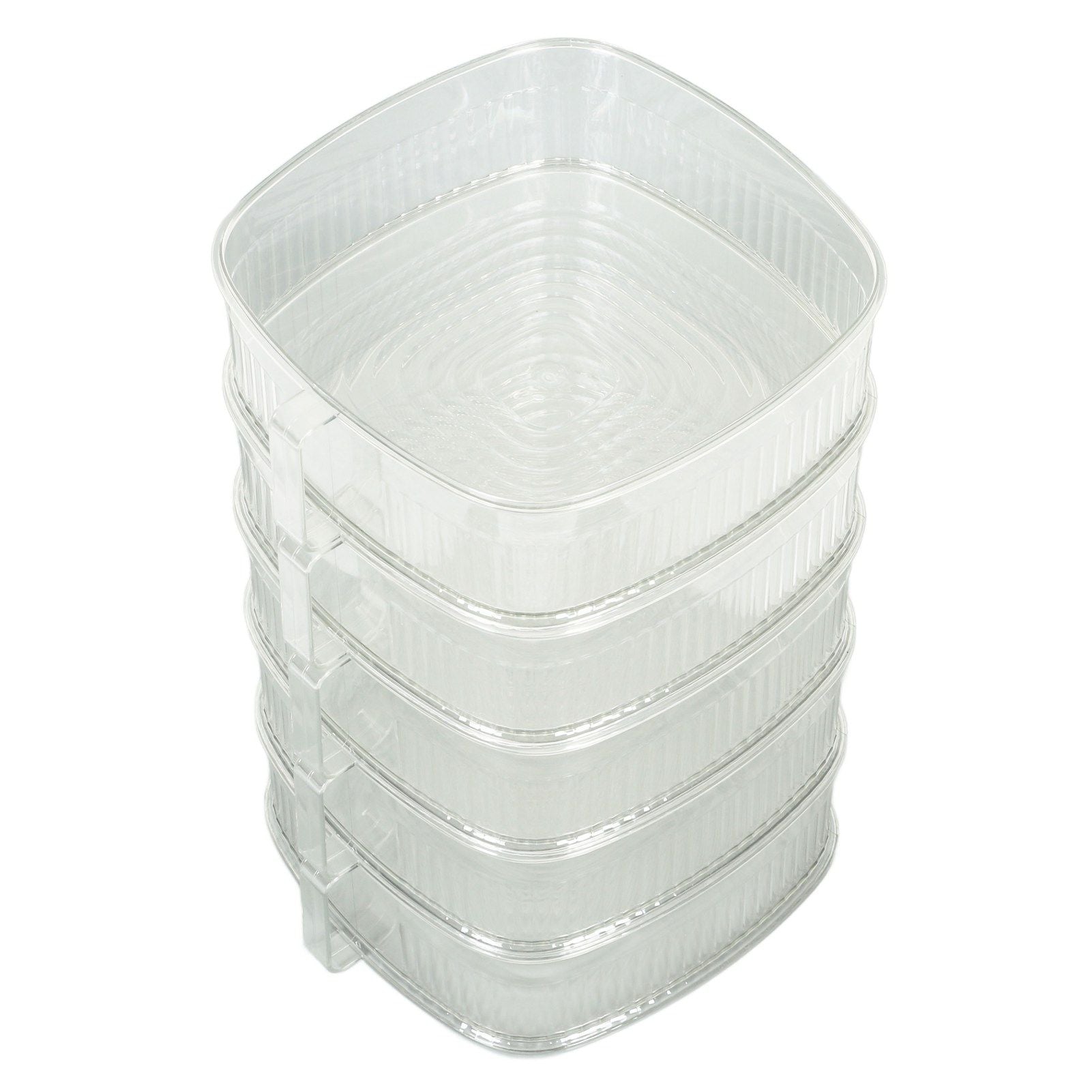 Transparent Dish Dust Cover Dustproof Multi Layer Dish Cover Multifunctional Food Cover 5 Layer V1294-YM0521-3118230076513