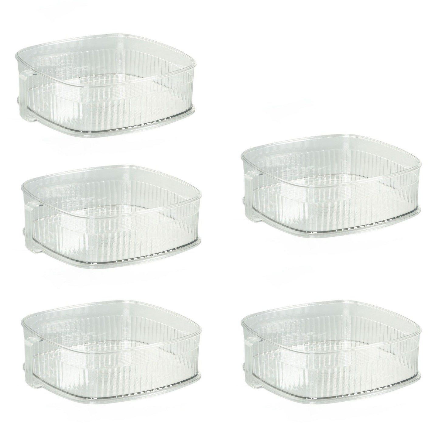 Transparent Dish Dust Cover Dustproof Multi Layer Dish Cover Multifunctional Food Cover 5 Layer V1294-YM0521-3118230076513