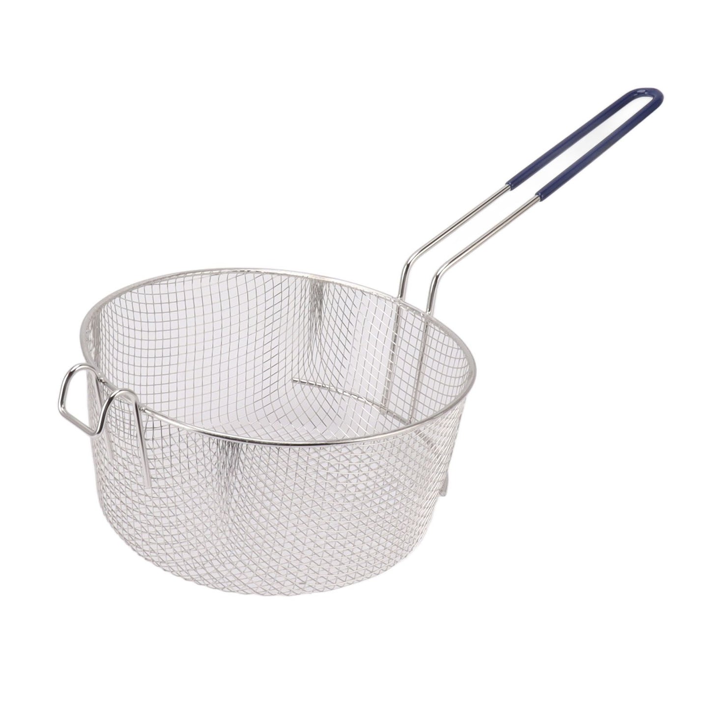 Frying Basket Stainless Steel Long Handle Reusable Rust Resistant Fry Net for Fish Chicken Nuggets Rubber V1294-YM0521-3118230080611