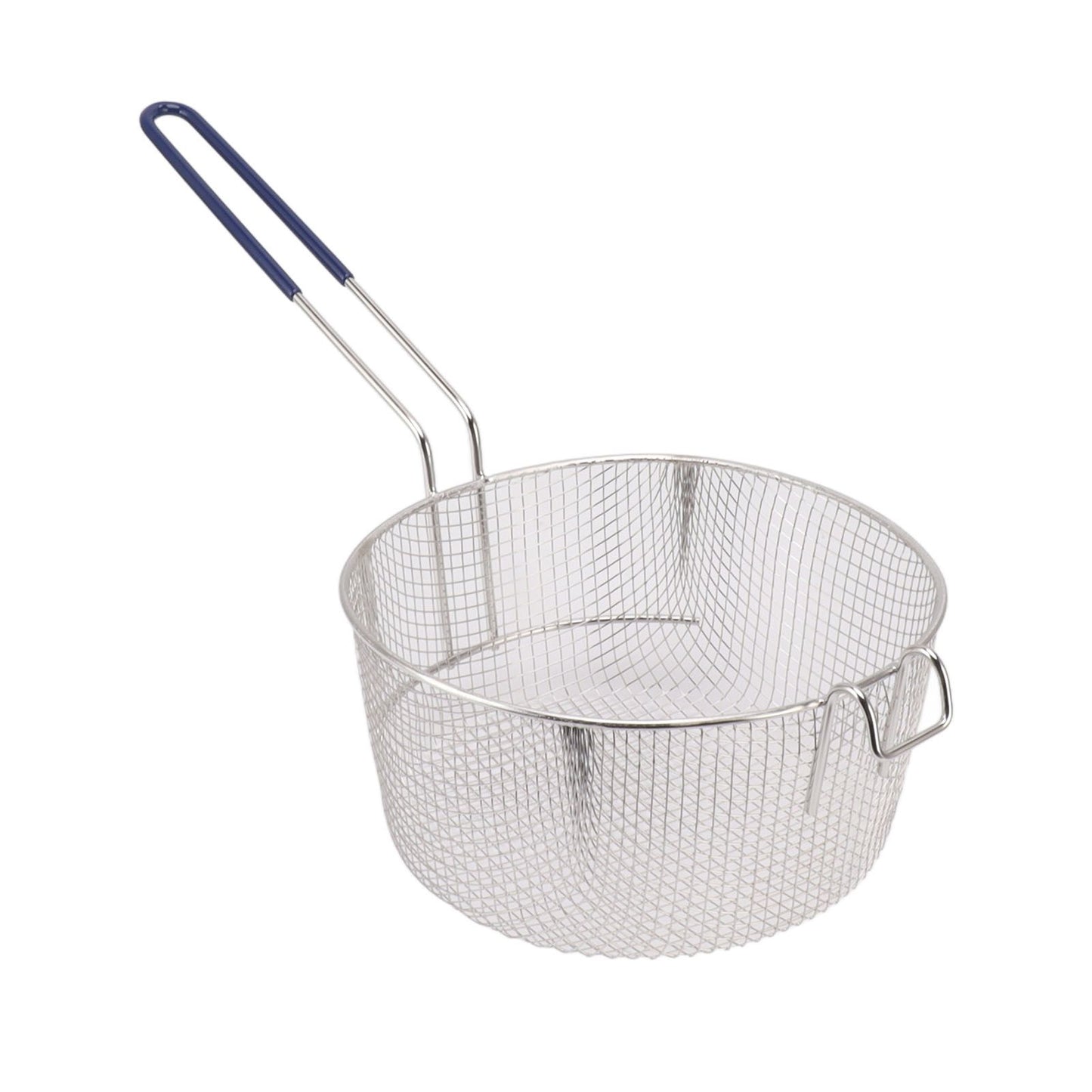 Frying Basket Stainless Steel Long Handle Reusable Rust Resistant Fry Net for Fish Chicken Nuggets Rubber V1294-YM0521-3118230080611