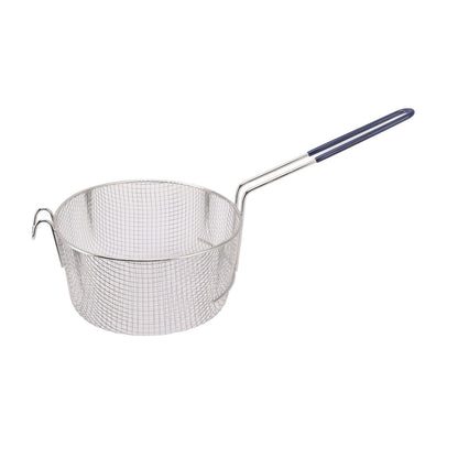 Frying Basket Stainless Steel Long Handle Reusable Rust Resistant Fry Net for Fish Chicken Nuggets Rubber V1294-YM0521-3118230080611