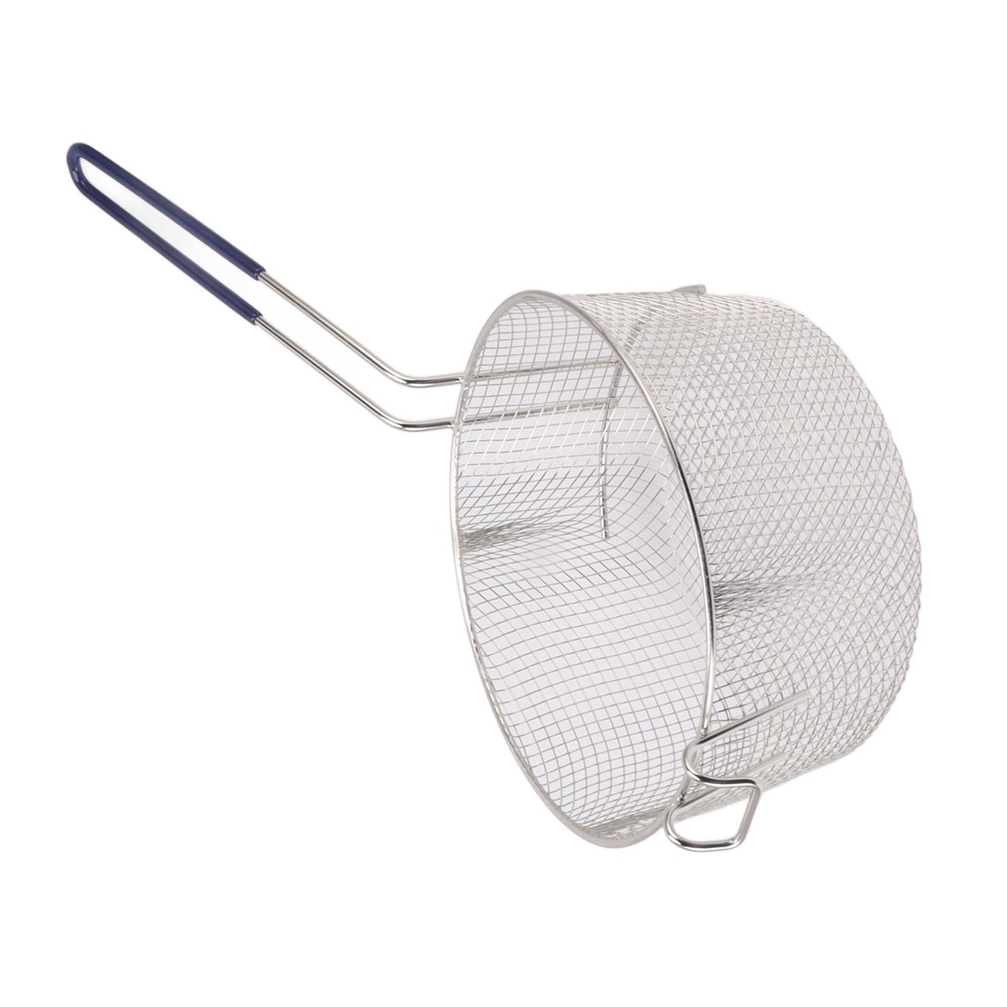 Frying Basket Stainless Steel Long Handle Reusable Rust Resistant Fry Net for Fish Chicken Nuggets Rubber V1294-YM0521-3118230080611