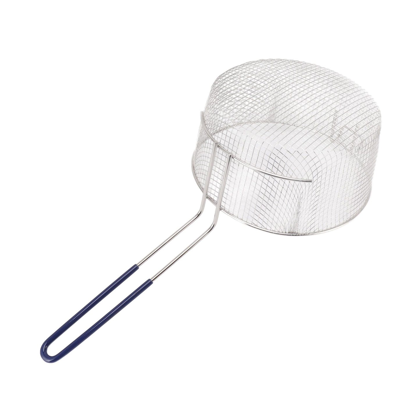 Frying Basket Stainless Steel Long Handle Reusable Rust Resistant Fry Net for Fish Chicken Nuggets Rubber V1294-YM0521-3118230080611