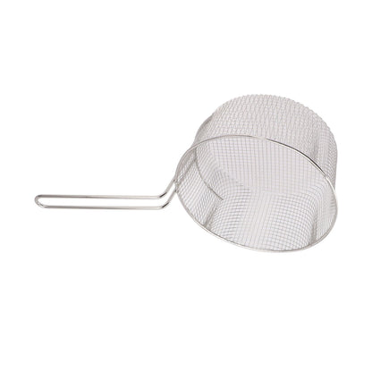 Frying Basket Stainless Steel Long Handle Reusable Rust Resistant Fry Net for Fish Chicken Nuggets Handle V1294-YM0521-3118230080612