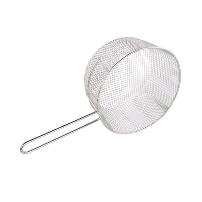 Frying Basket Stainless Steel Long Handle Reusable Rust Resistant Fry Net for Fish Chicken Nuggets Handle V1294-YM0521-3118230080612