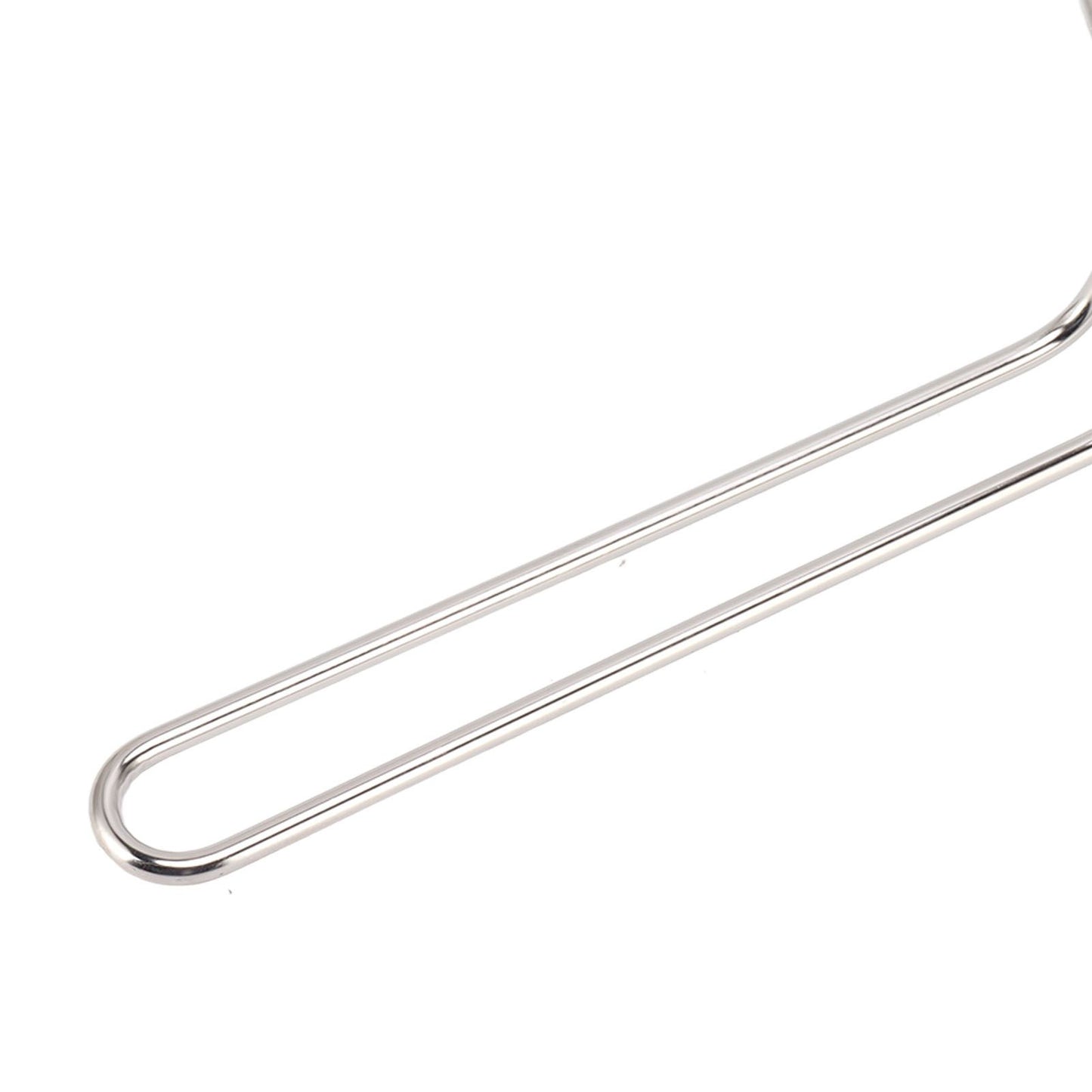 Frying Basket Stainless Steel Long Handle Reusable Rust Resistant Fry Net for Fish Chicken Nuggets Handle V1294-YM0521-3118230080612