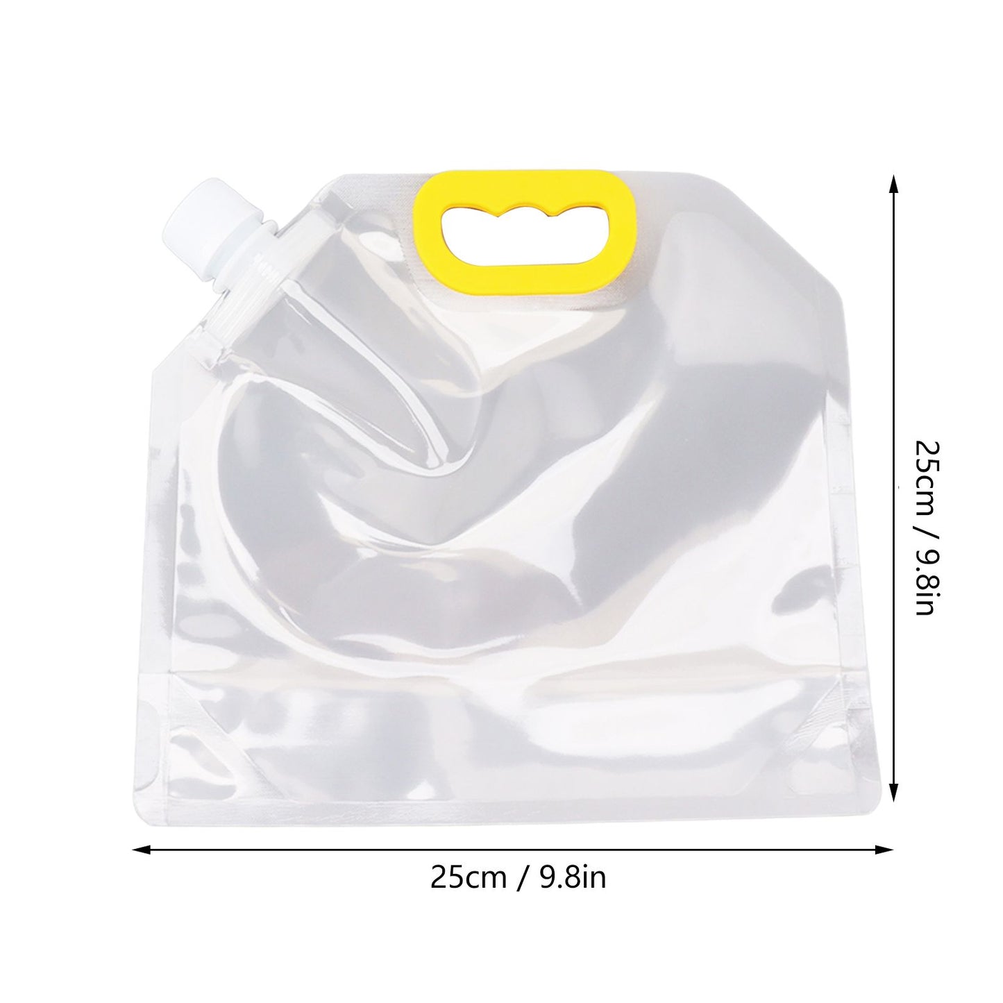 5Pcs Grain Sealed Storage Bag Reusable Transparent Grain Storage Bag for Rice Cereals Flour Nuts 2kg V1294-YM0521-3118230080913