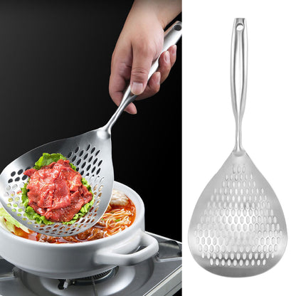 Kitchen Strainer Spoon Stainless Steel Straining Spoon Ladle Spider Strainer Cooking Colander V1294-YM0521-3118230081011