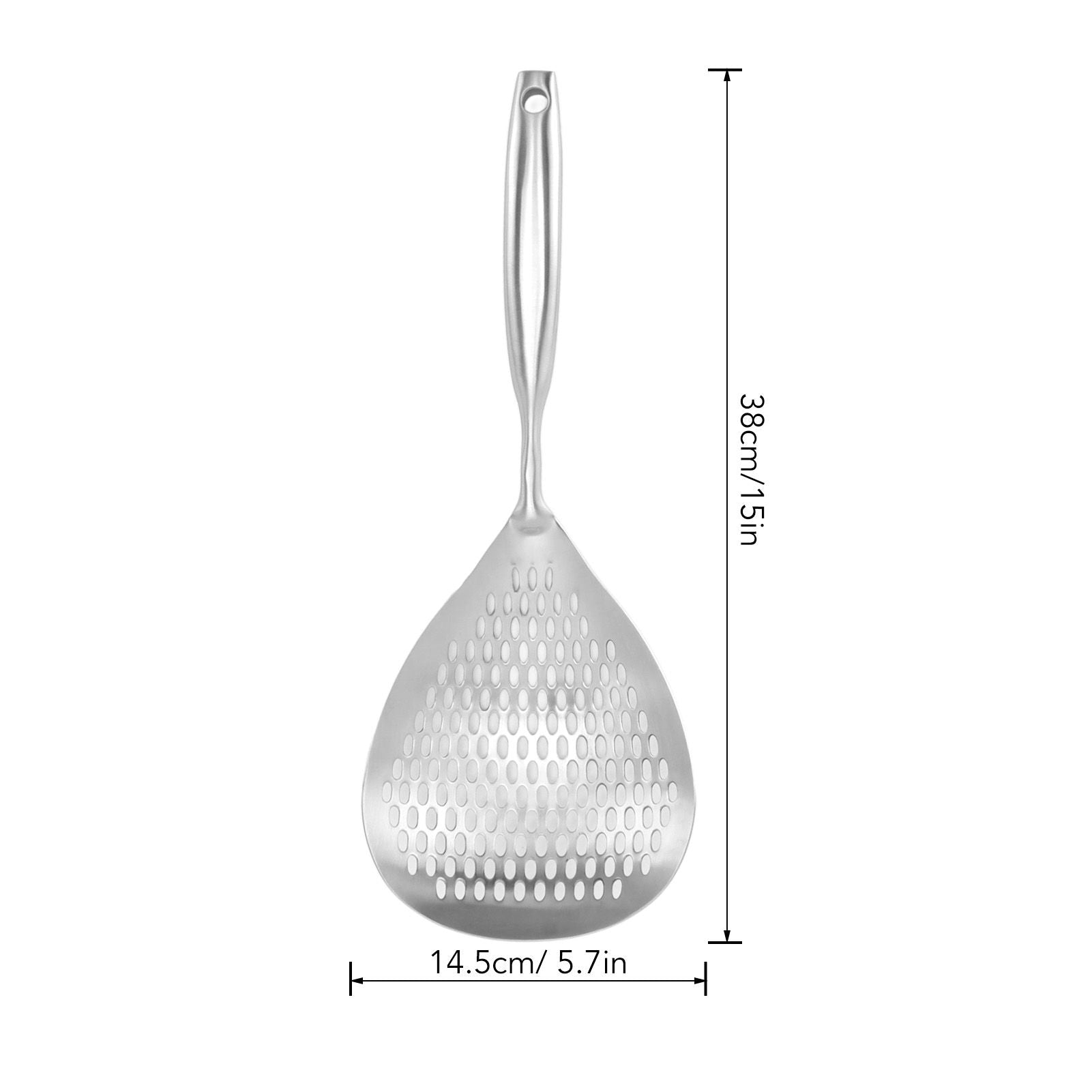 Kitchen Strainer Spoon Stainless Steel Straining Spoon Ladle Spider Strainer Cooking Colander V1294-YM0521-3118230081011