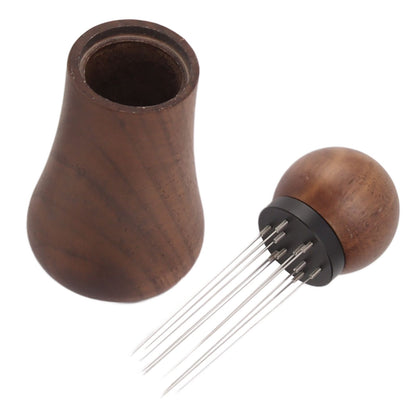 Coffee Stirring Tamper 10 Needles Stainless Steel Coffee Hand Distribution Tool for Home V1294-YM0521-3118230082611