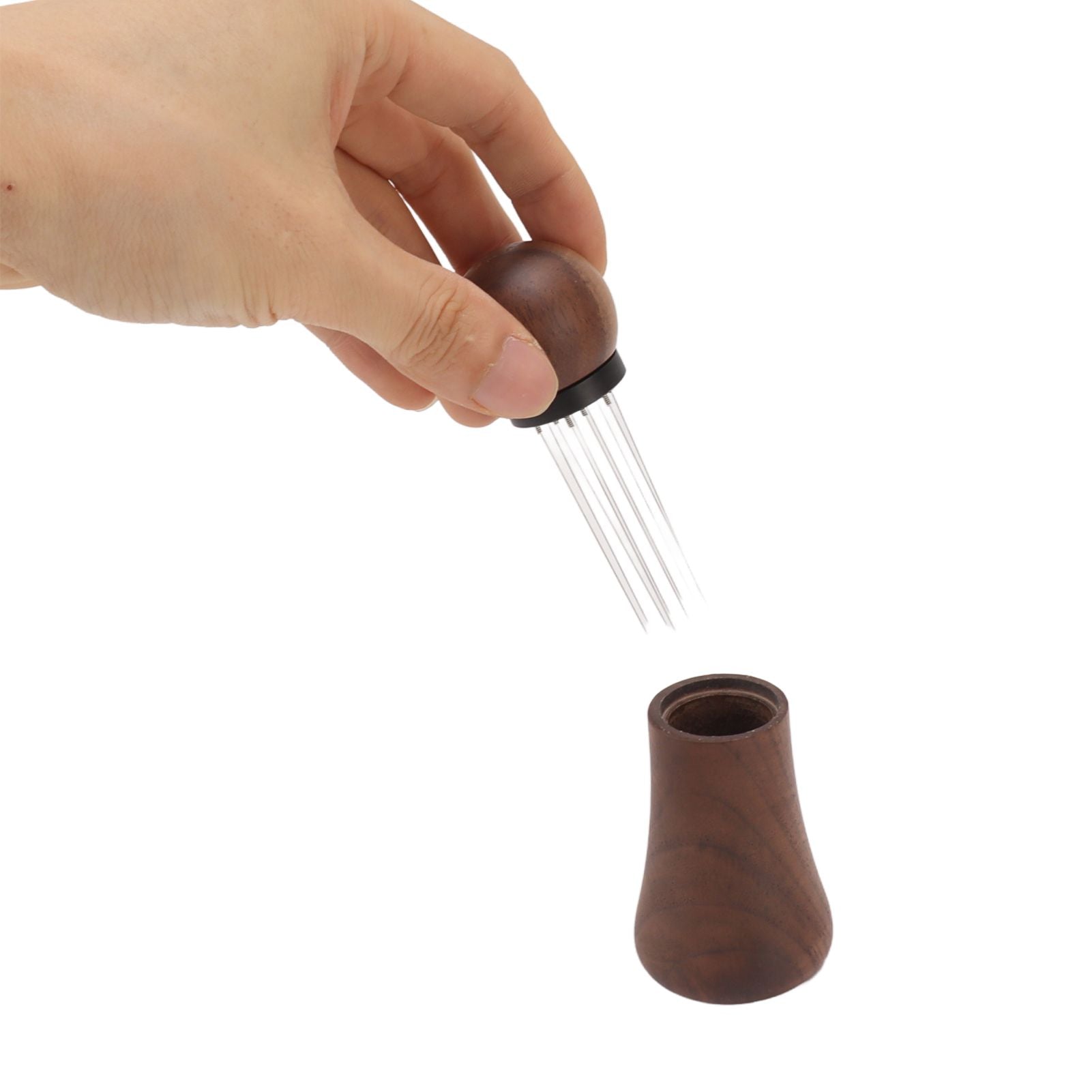 Coffee Stirring Tamper 10 Needles Stainless Steel Coffee Hand Distribution Tool for Home V1294-YM0521-3118230082611