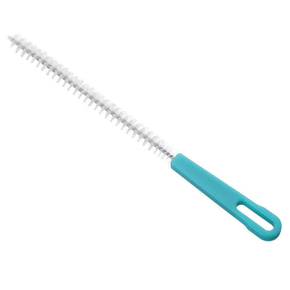 Sewer Drain Brush Nylon Plastic Mini Extra Long Straw Cleaning Brush for Pipe Hole Bottle V1294-YM0521-3118230083811